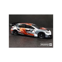 Bittydesign HIBERYA 1/10 clear body 190mm (for FWD) BDFWD-190HBY