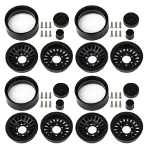 Element RC Enduro Urbine Wheels, 1.55", black AE42112
