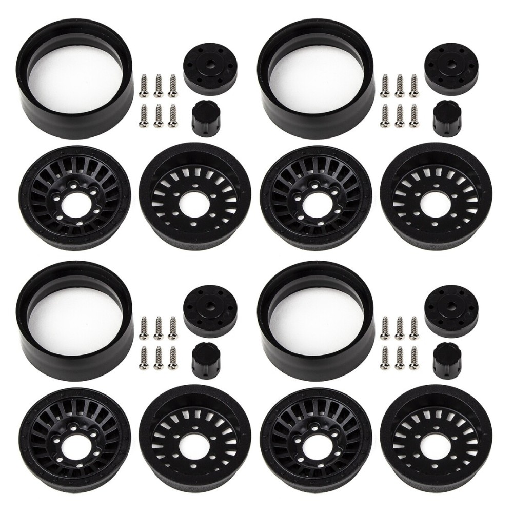 Element RC Enduro Urbine Wheels, 1.55", black AE42112 Element RC Enduro Urbine Wheels, 1.55", black AE42112