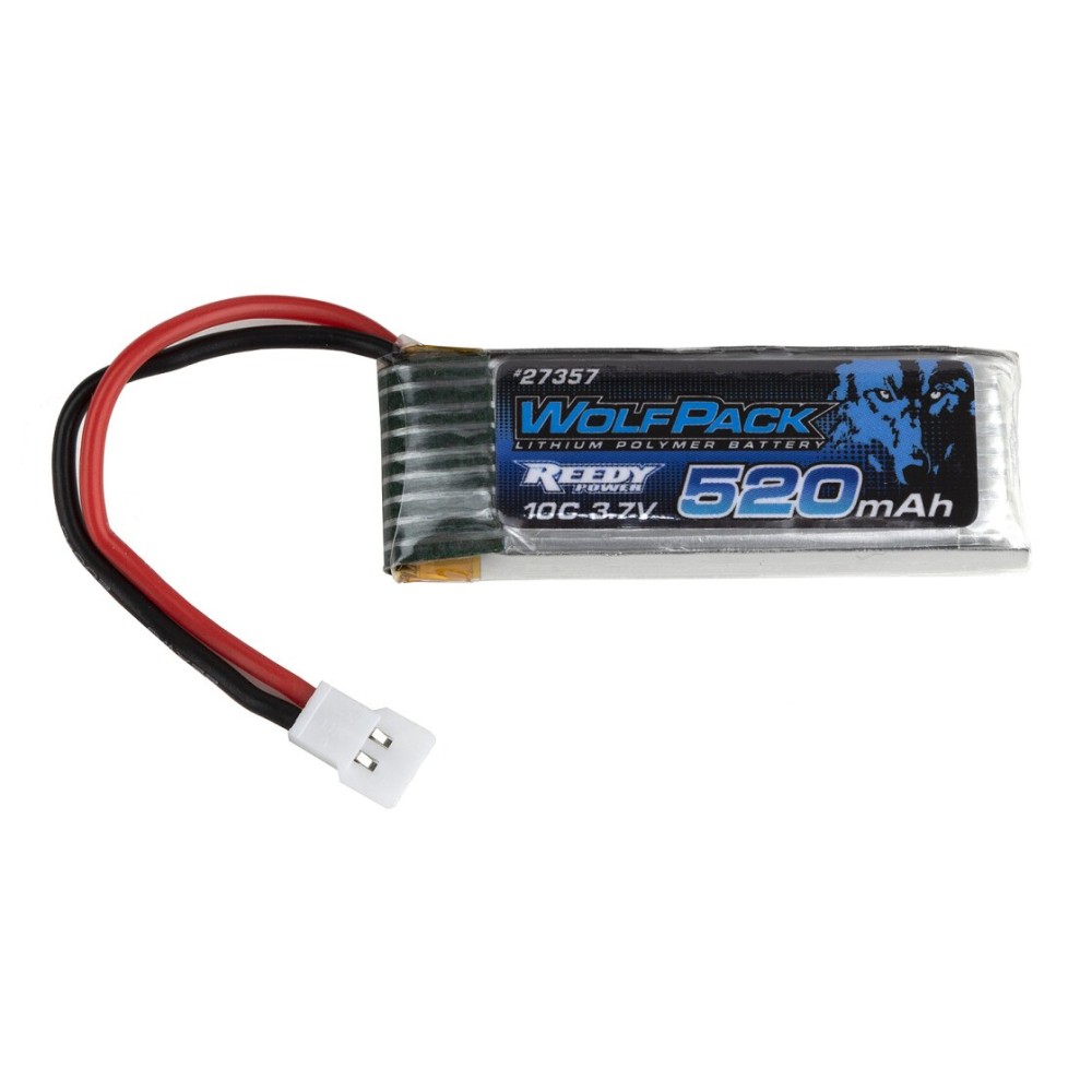 Reedy WolfPack LiPo 520mAh 10C 3.7V AE27357 Reedy WolfPack LiPo 520mAh 10C 3.7V AE27357