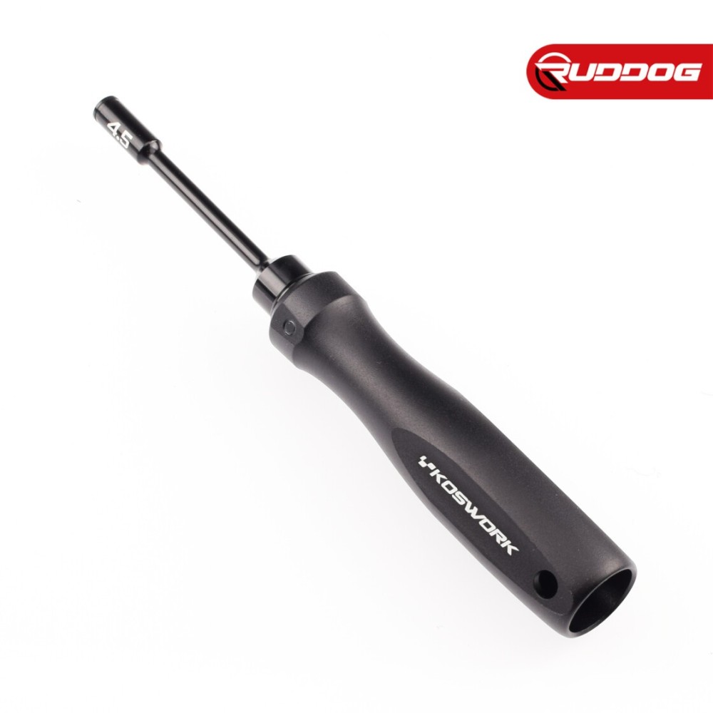 Koswork Aluminum 4.5mm Wheel Nut Driver (For Mini) (w/68mm Tip) (Alum Tri Handle) KOS13252-N45