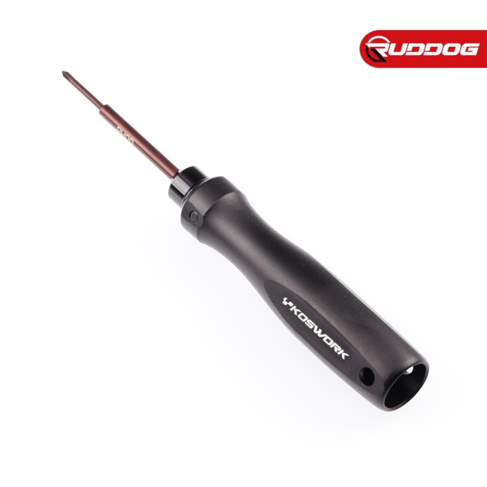 Koswork Phillips Screwdriver PH00 2mm (w/68mm Tip) (Alum Tri Handle) KOS13252-P00 Koswork Phillips Screwdriver PH00 2mm (w/68mm Tip) (Alum Tri Handle) KOS13252-P00