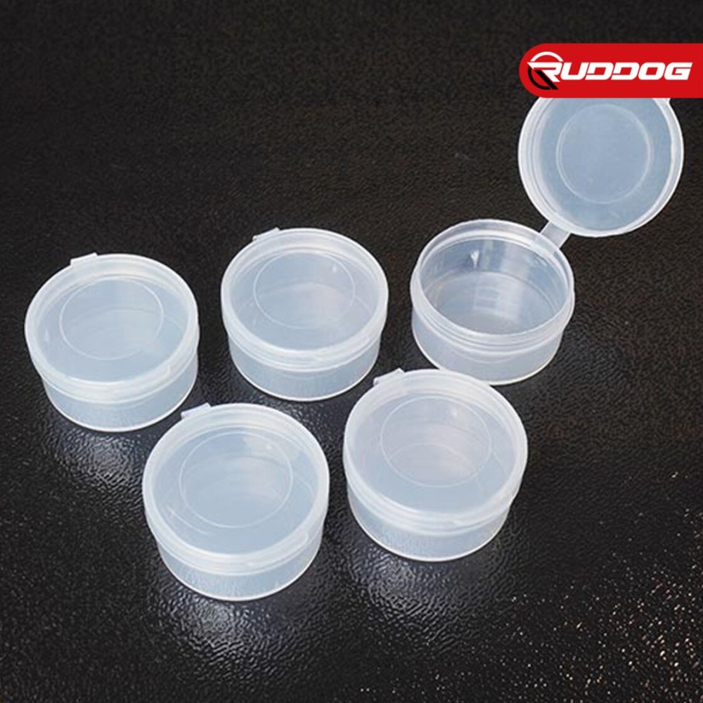 Koswork Clear Round Container (w/lid, ID 29mm, H15mm) (5pcs) KOS14012 Koswork Clear Round Container (w/lid, ID 29mm, H15mm) (5pcs) KOS14012