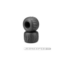 JConcepts Launch - Monster Truck tire - blue compound Fits - 3377 2.6 MT wheel JCO3158-01