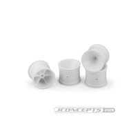JConcepts Mono, RC10T, T2, T3, GT, rear 3-16 axle wheel - white, 4pc. Fits  RC10T, T2, T3, GT  3-16 axle JCO3419W
