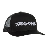 Gorra trucker Traxxas negra visera curva TRX1182-BLK