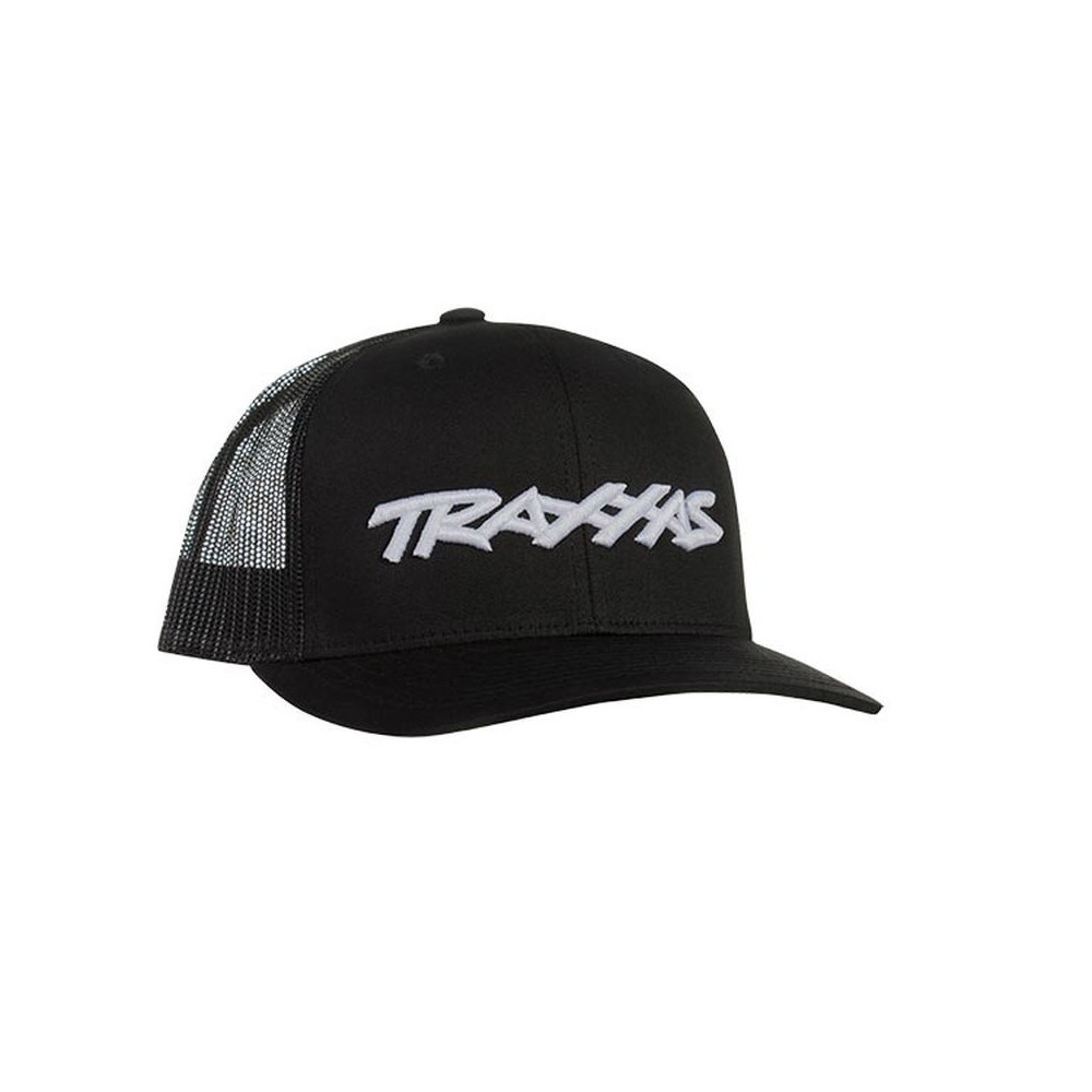 Gorra trucker Traxxas negra visera curva TRX1182-BLK Gorra trucker Traxxas negra visera curva TRX1182-BLK