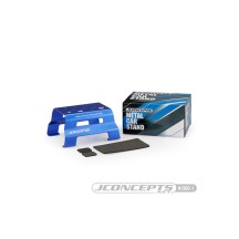 Soporte metálico azul para coches JConcepts JCO2903-1
