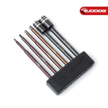 Koswork Nut Driver/Hex Wrench Tip Set 1.5, 2.0, 2.5, 3.0mm Hex & 5.5, 7mm Nut Driver 1/4" Drive Hex KOS13207-CSET