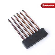Koswork Hex Wrench Tip Set 1.5, 2.0, 2.5, 3,0, 2.0B & 2.5B 1/4" Drive Hex KOS13207-HSET