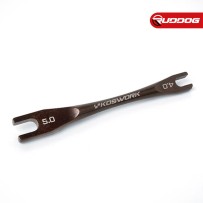 Koswork Steel Turnbuckle Wrench (4.0mm & 5.0mm) (For Tekno, Yokomo, TLR, Agama) KOS13236