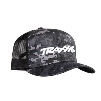 Gorra de visera curva de camuflaje con logo blanco Traxxas TRX1182-CAMO