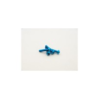 Hiro Seiko Alloy Hex Socket Button Head Screw M3x20 (4pcs | T-Blue) HS-48697