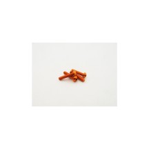 Hiro Seiko Alloy Hex Socket Button Head Screw M3x20 (4pcs | Orange) HS-48717