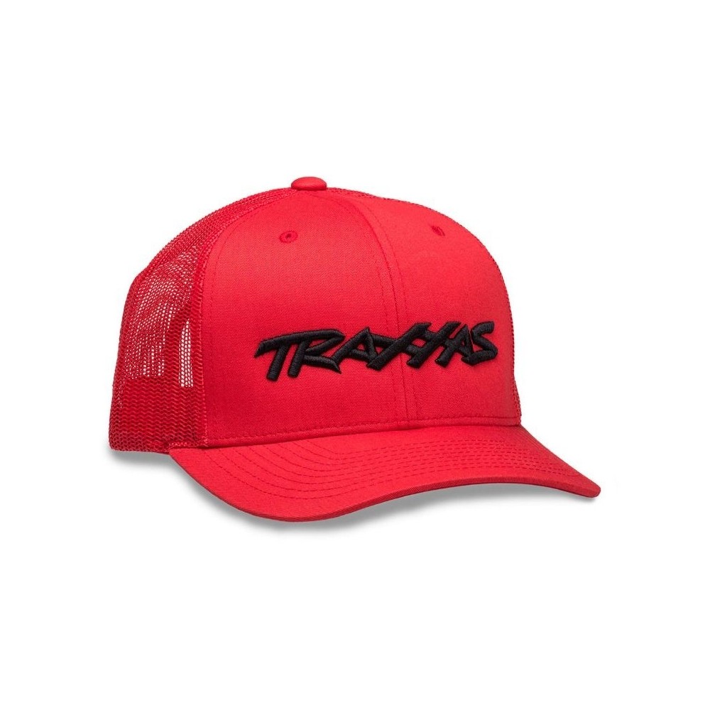 Gorra de visera curva en rojo con el logo de Traxxas en negro Traxxas TRX1182-RBL Gorra de visera curva en rojo con el logo de Traxxas en negro Traxxas TRX1182-RBL