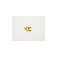Hiro Seiko Alloy Hex Socket Button Head Screw M3x20 (4pcs | Gold) HS-48732