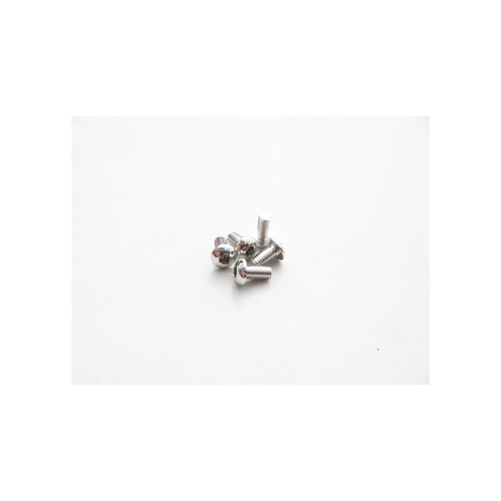 Hiro Seiko Alloy Hex Socket Button Head Screw M3x16 (4pcs | Silver) HS-48740 Hiro Seiko Alloy Hex Socket Button Head Screw M3x16 (4pcs | Silver) HS-48740