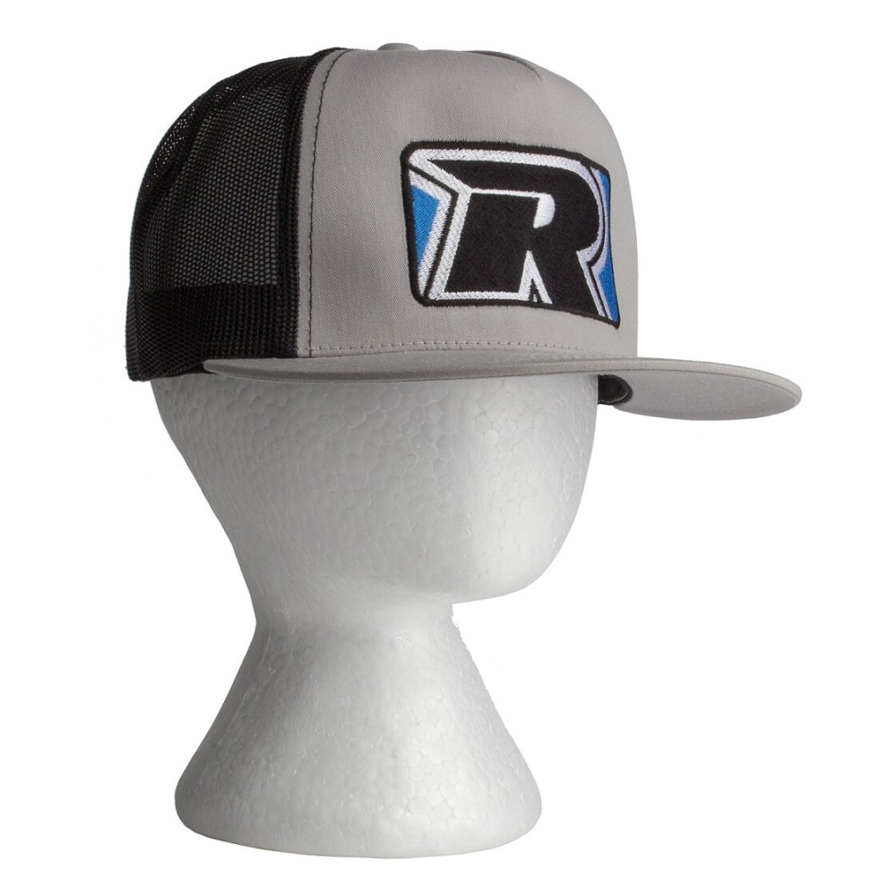 Reedy 2022 Trucker Hat, Flat Bill, silver/black AE97078 Reedy 2022 Trucker Hat, Flat Bill, silver/black AE97078