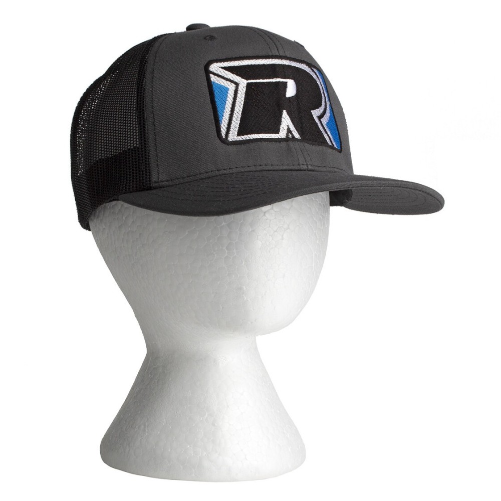 Reedy 2022 Trucker Hat, Curved Bill, charcoal/black AE97079 Reedy 2022 Trucker Hat, Curved Bill, charcoal/black AE97079