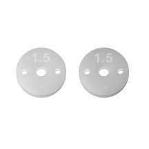 Pistones FT 13 mm 2.5 mm 2x1.5 Team Associated AE91931