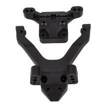 Placa superior y soporte rótula RC10B6.4 Team Associated AE91971