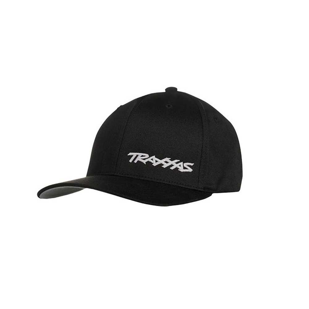 Traxxas Flex hat curve bill blk wht lx TRX1187-BLW-LXL Traxxas Flex hat curve bill blk wht lx TRX1187-BLW-LXL