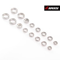 Iris ONE Ceramic Ball Bearing Drivetrain Set (16pcs) IRIS-81001