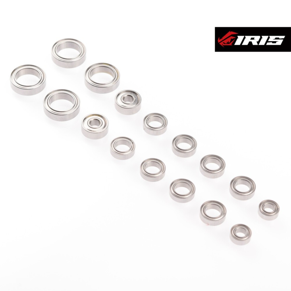 Iris ONE Ceramic Ball Bearing Drivetrain Set (16pcs) IRIS-81001