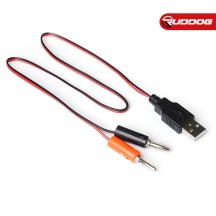 Koswork Power Lead/Cable (USB to 4mm Banana Plugs) 50cm KOS05111-3