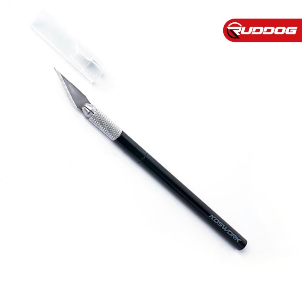Koswork Aluminum Hobby Knife w/6pcs 11 Blades KOS13228 Koswork Aluminum Hobby Knife w/6pcs 11 Blades KOS13228