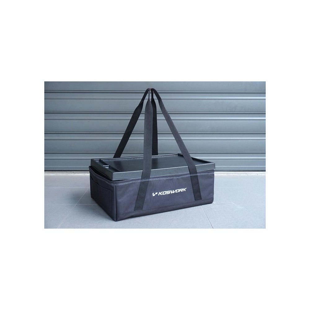 Koswork 1/8 Buggy/Onroad Car Carrying Bag/Dirtbag (w/KOS32004DU-1 Large Drawer Set) KOS32277 Koswork 1/8 Buggy/Onroad Car Carrying Bag/Dirtbag (w/KOS32004DU-1 Large Drawer Set) KOS32277