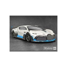 Bittydesign Divina Clear Body Shell for ARRMA Vendetta | Infraction Mega 1/8 RTR BDAR8-DIV