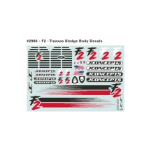 Carrocería F2 para Traxxas Sledge JConcepts JCO0479