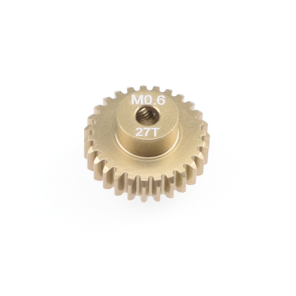 RUDDOG 27T Modul 0.6 Aluminium Pinion RP-0658 RUDDOG 27T Modul 0.6 Aluminium Pinion RP-0658