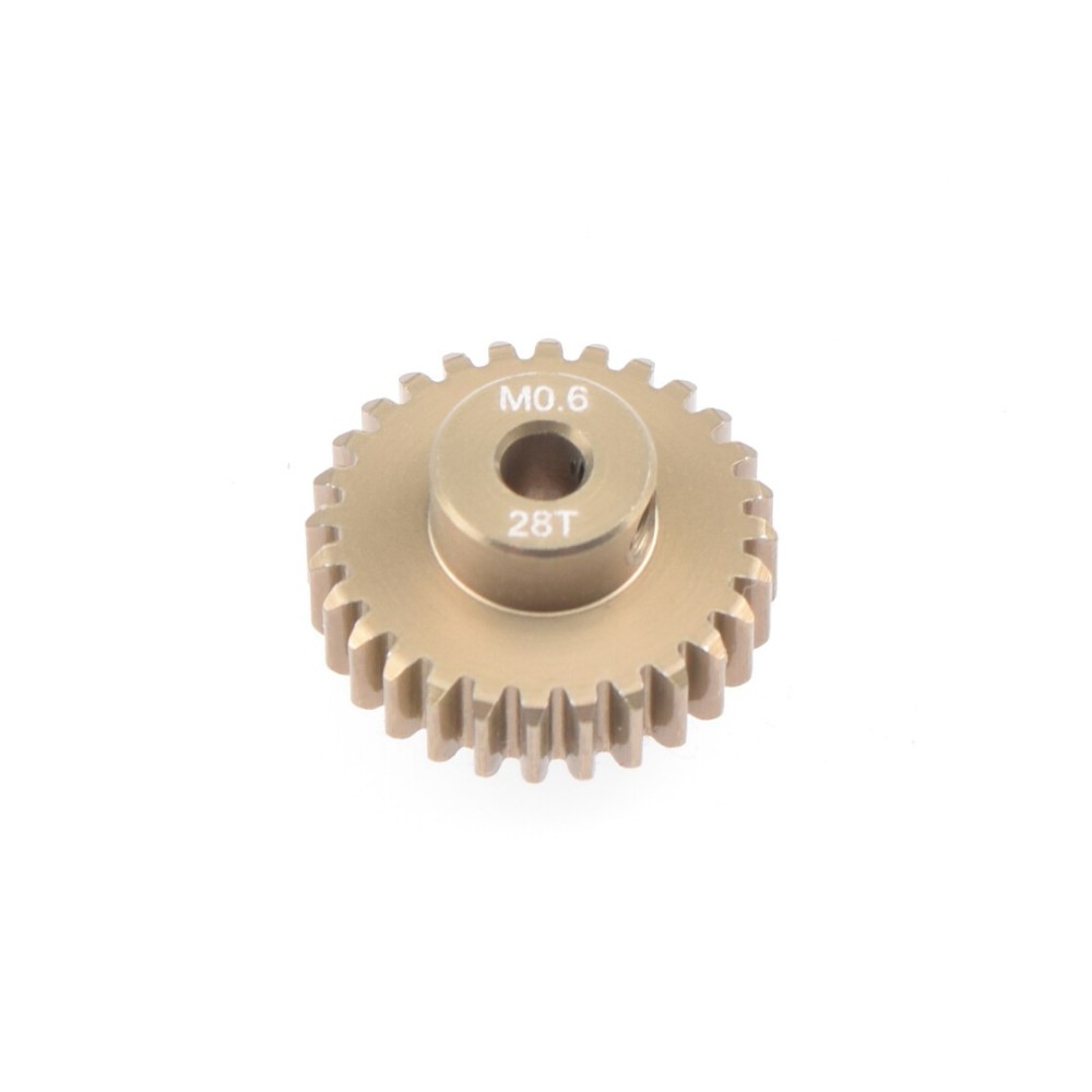 RUDDOG 28T Modul 0.6 Aluminium Pinion RP-0659 RUDDOG 28T Modul 0.6 Aluminium Pinion RP-0659