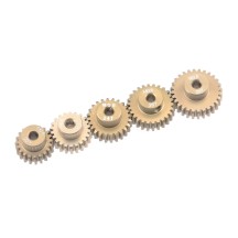 RUDDOG Modul 0.6 Aluminium Pinion 5-Pack Even (20,22,24,26,28T) RP-0662