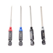 RUDDOG Metric Hex 1/4" Power Tool Wrench Set (1.5 | 2.0 | 2.5 | 3.0mm) RP-0668