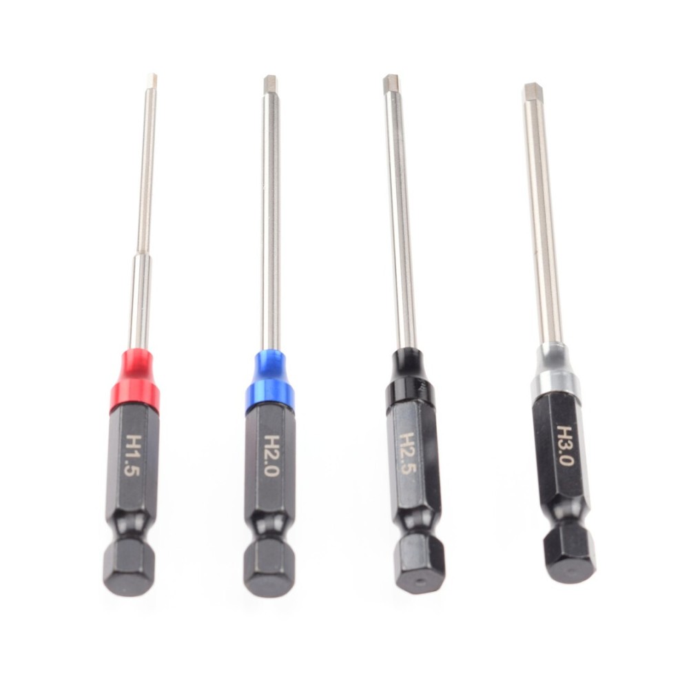 RUDDOG Metric Hex 1/4" Power Tool Wrench Set (1.5 | 2.0 | 2.5 | 3.0mm) RP-0668 RUDDOG Metric Hex 1/4" Power Tool Wrench Set (1.5 | 2.0 | 2.5 | 3.0mm) RP-0668