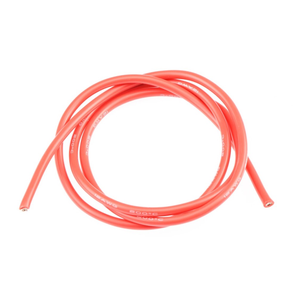 RUDDOG 12awg Silicone Wire (Red/1m) RP-0677