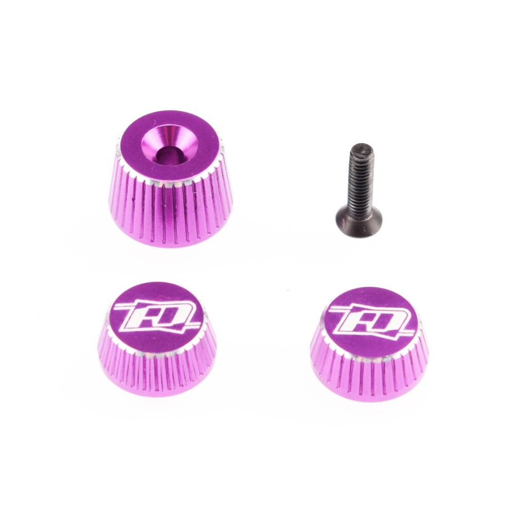 Revolution Design M17 Dial and Nut Set (purple) RDRP0501-PUR