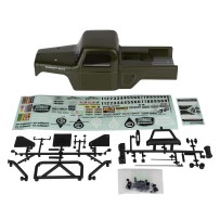 Element RC Enduro Ecto Body Set, green AE42164
