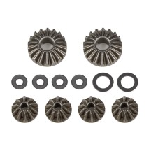 Kit diferencial LTC FT metálico RC10B74 AE92306