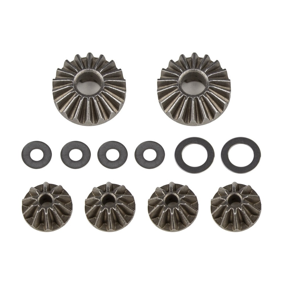 Kit diferencial LTC FT metálico RC10B74 AE92306