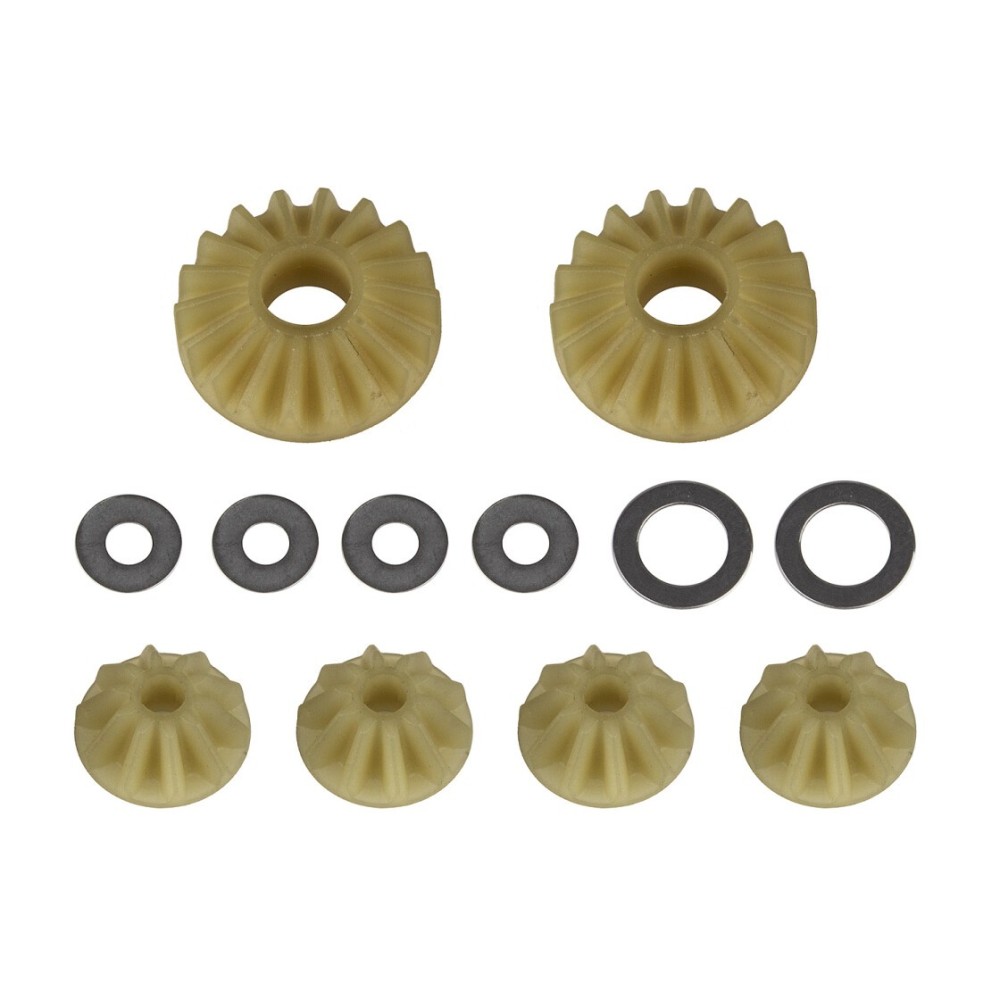 Kit diferencial LTC FT plástico RC10B74 AE92307 Kit diferencial LTC FT plástico RC10B74 AE92307