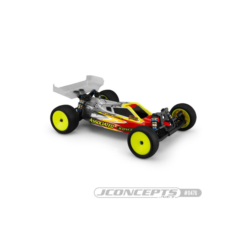 Carrocería P2 B6.4 y B6.4D con alerón JConcepts JCO0476 Carrocería P2 B6.4 y B6.4D con alerón JConcepts JCO0476