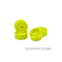 JConcepts Mono - Losi Mini-B front wheel - yellow - 4pc JCO3424Y