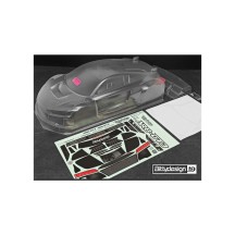 Bittydesign AR8-GT3 1/8 GT clear body 360mm, long wheelbase (LWB), ( LW | 1mm) BDGT8-ARLW
