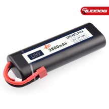 Intellect 3800mAh 50C 7.6V Graphene Round Stick Pack LiHV (T-Plug) IP-TM2S3800HVR-RT