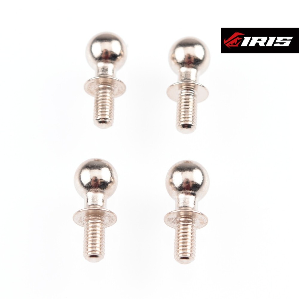 Iris 6x6mm Suspension Ballstud (4pcs) IRIS-84000 Iris 6x6mm Suspension Ballstud (4pcs) IRIS-84000