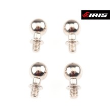 Iris 6.5x3.5mm Suspension Ballstud (4pcs) IRIS-84001